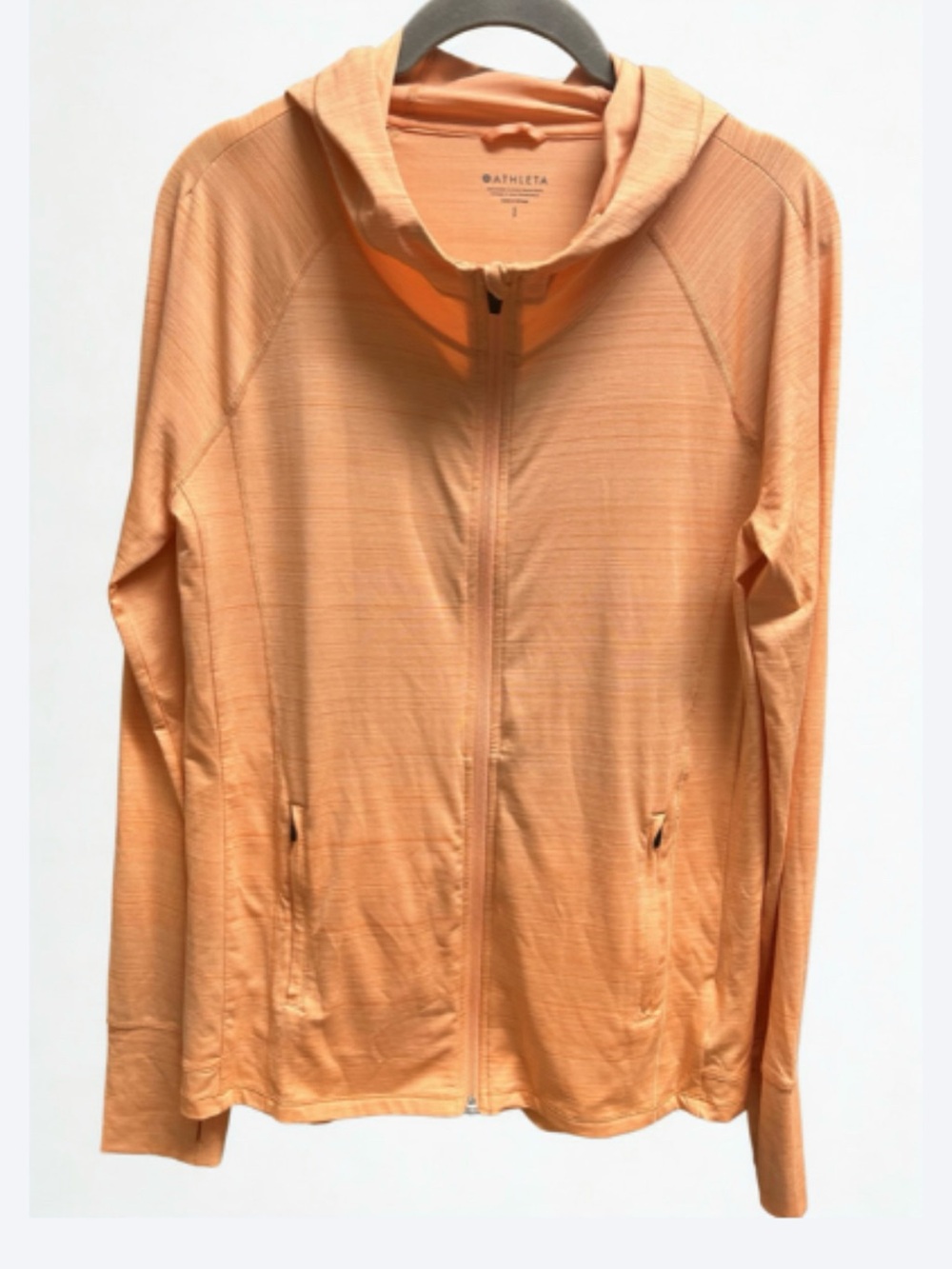 Athleta Pacifica Illume UPF Jacket Cactus Peach Orange Small P SP